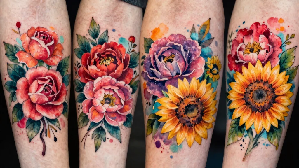 15 Flower Tattoo Drawings Ideas Creative and Inspiring
