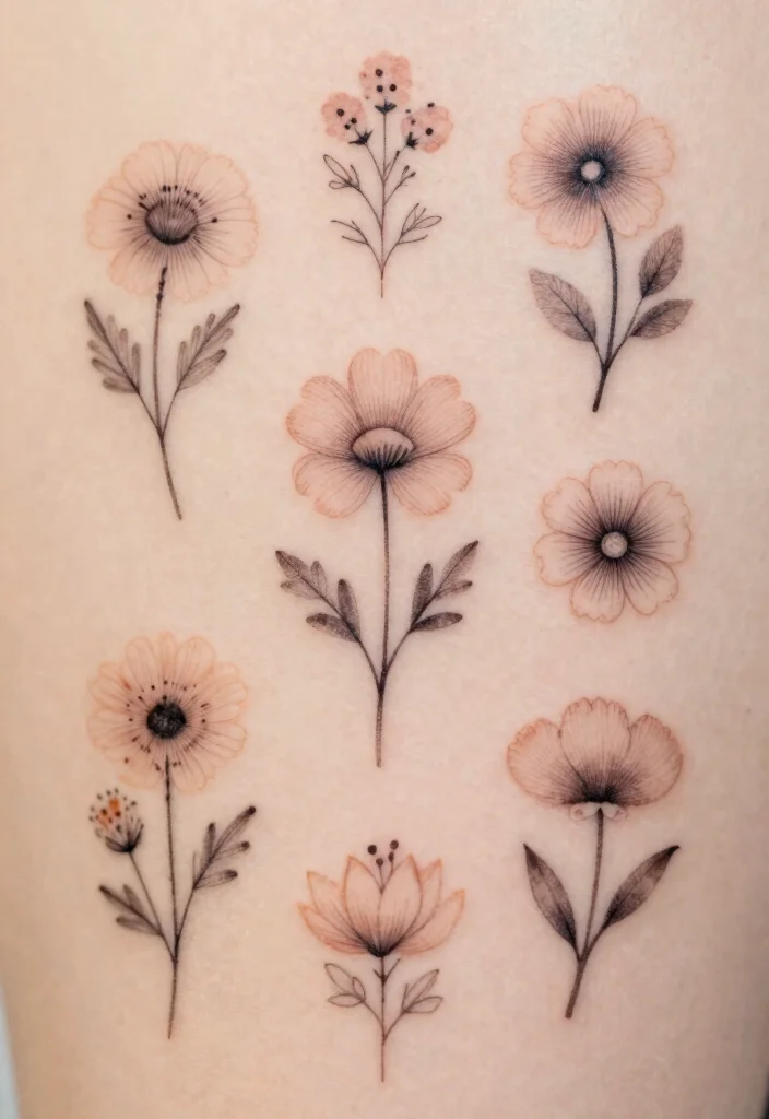 15 Flower Tattoo Stencil Ideas: Clean, Simple, and Creative - Conclusion 1