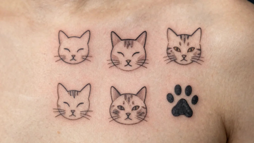15 Minimalist Cat Tattoo Ideas: Simple, Clean, and Sweet