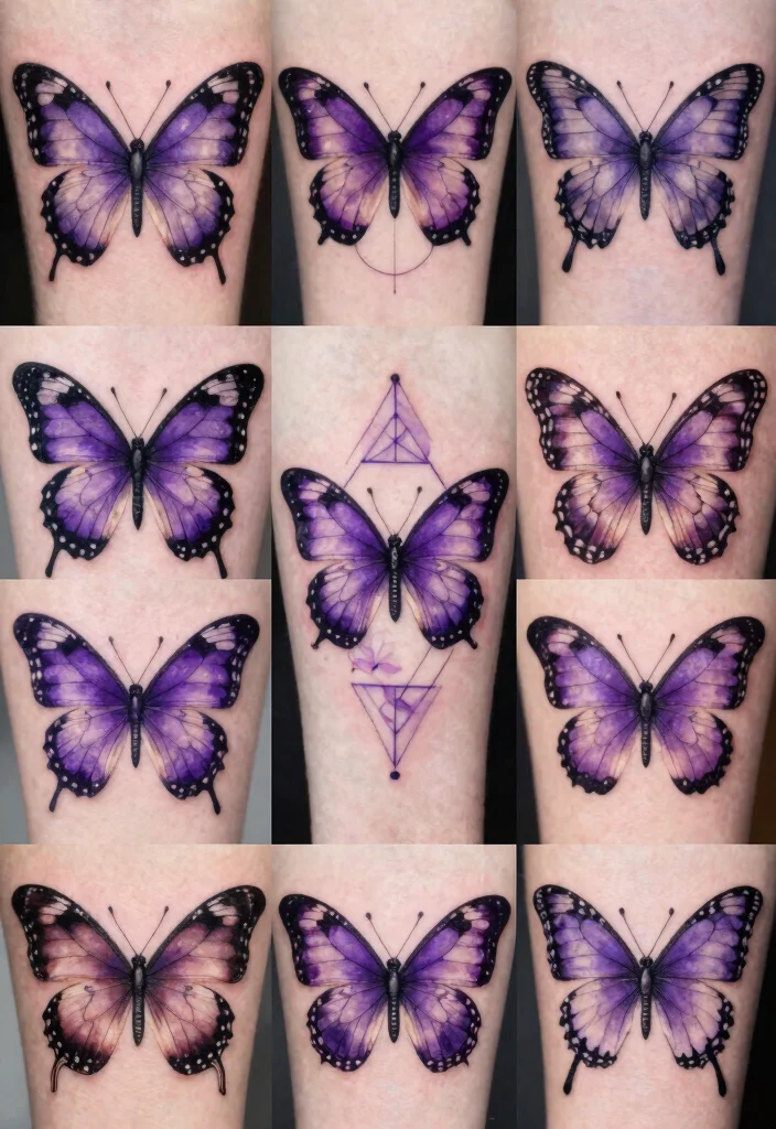 15 Purple Butterfly Tattoo Ideas: Magical, Feminine, and Unique - Conclusion 1
