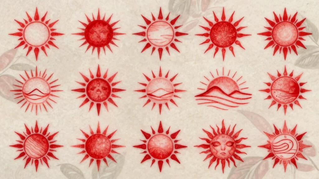 15 Red Sun Tattoo Ideas: Powerful, Minimal, and Symbolic