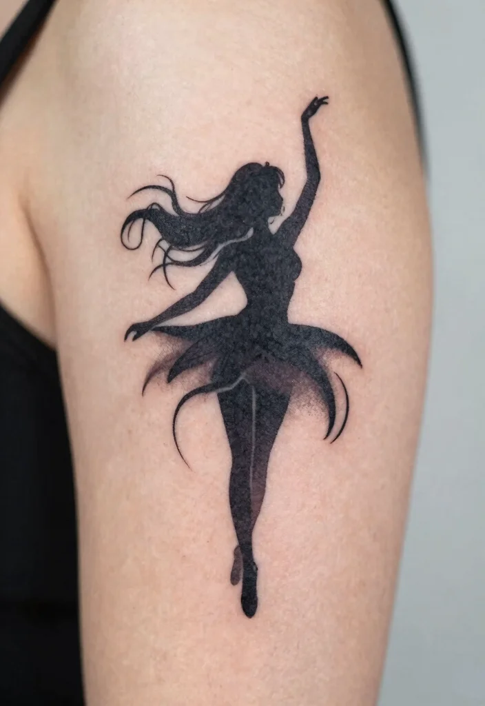 15 Sailor Moon Tattoo Ideas Inspired by Sailor Moon - 8. Magical Girl Silhouette 1