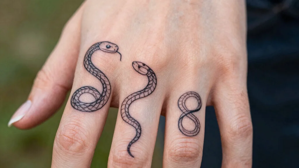 15 Snake Finger Tattoo Ideas: Small, Bold, and Striking