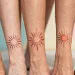 15 Sun Rays Tattoo Design Ideas Clean Radiant and Powerful
