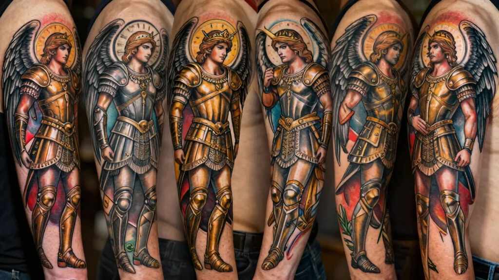 16 Arch Angel Michael Tattoo Ideas: Fierce, Protective, and Legendary