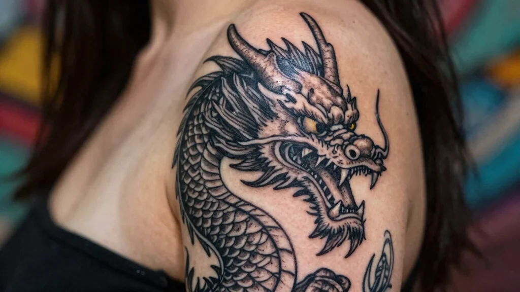 16 Black Dragon Tattoo Ideas: Dark, Bold, and Timeless