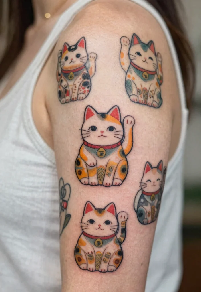 16 Lucky Cat Tattoo Ideas Fortune Cute and Symbolic - Conclusion 1