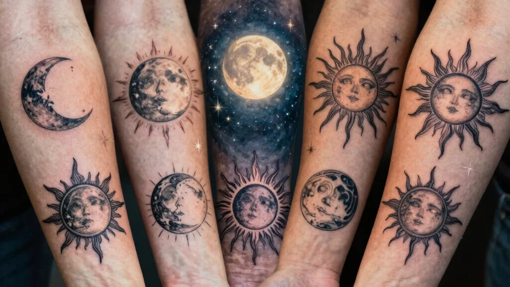 16 Moon and Sun Tattoo Ideas for Balance, Energy, and Harmony