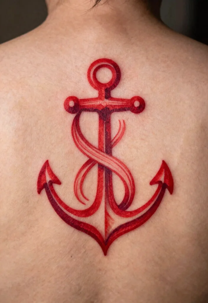 16 Red Back Tattoo Ideas: Bold Statement Designs - 4. Symbolic Red Back Tattoos 1