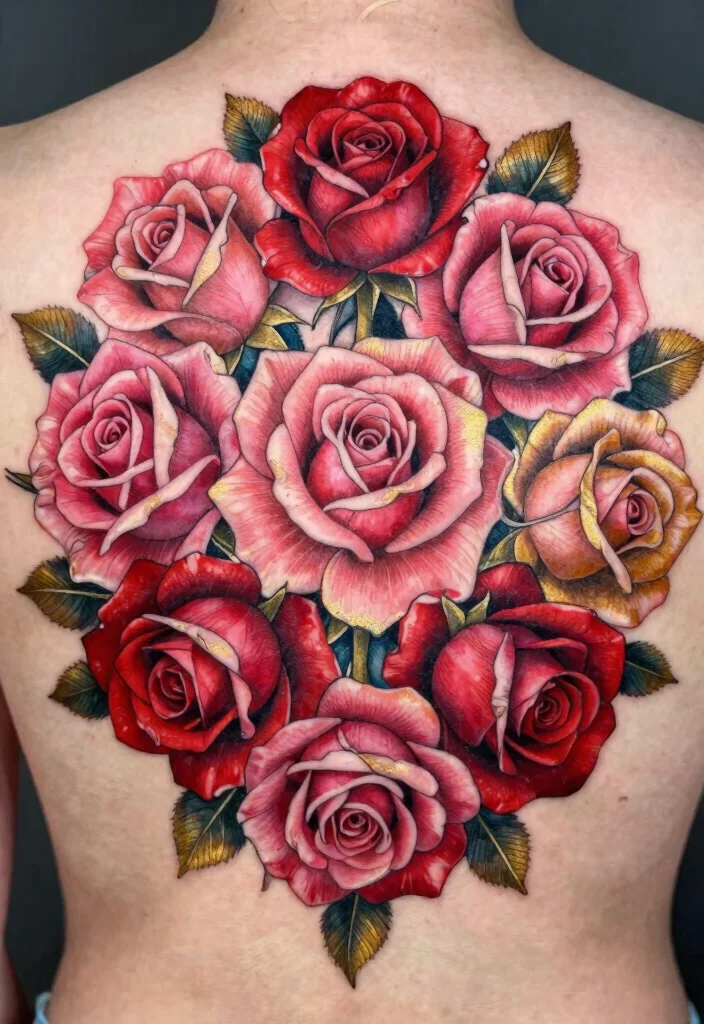 16 Rose Tattoo Vorlage Ideas: Clean, Classic, and Versatile - 16. Rose Crown Tattoo 1