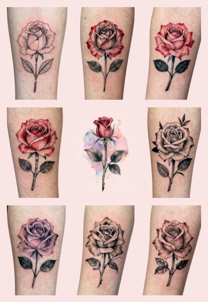 16 Rose Tattoo Vorlage Ideas: Clean, Classic, and Versatile - Conclusion 1