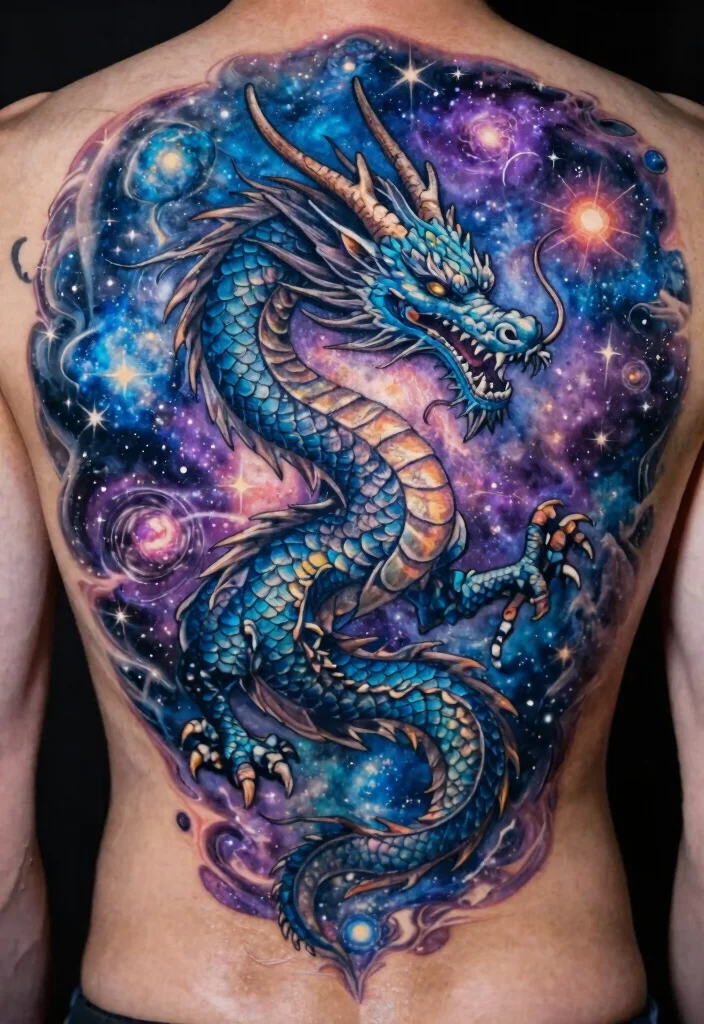 17 Asian Dragon Tattoo Ideas: Traditional, Fierce, and Detailed - 8. Celestial Dragon 1