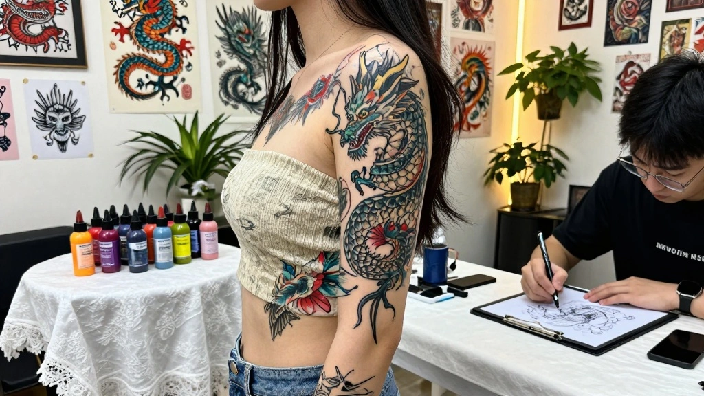 17 Feminine Dragon Tattoo Ideas for Women: Soft, Powerful Balance