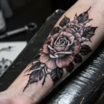 17 Goth Flower Tattoo Ideas: Dark Romantic and Dramatic