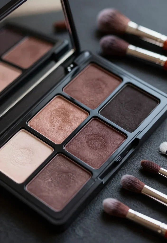 17 Gothic-Inspired Beauty Looks Inspired by The Girl with the Dragon Tattoo - 13. Mysterious Makeup Palettes 1