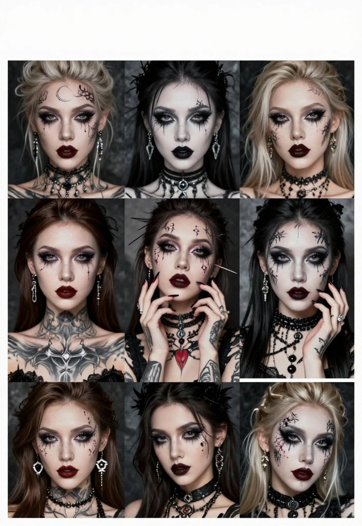 17 Gothic-Inspired Beauty Looks Inspired by The Girl with the Dragon Tattoo - 15. Embrace Individuality with Personal Style 1
