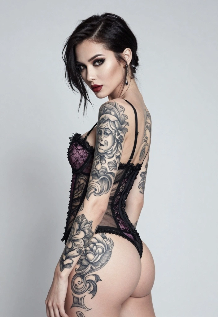 17 Gothic-Inspired Beauty Looks Inspired by The Girl with the Dragon Tattoo - 17. Embrace the Dark but Beautiful 1