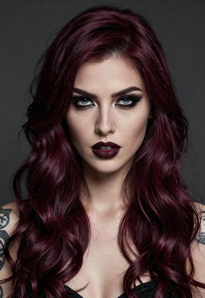 17 Gothic-Inspired Beauty Looks Inspired by The Girl with the Dragon Tattoo - 7. Gothic Hair Colors 1