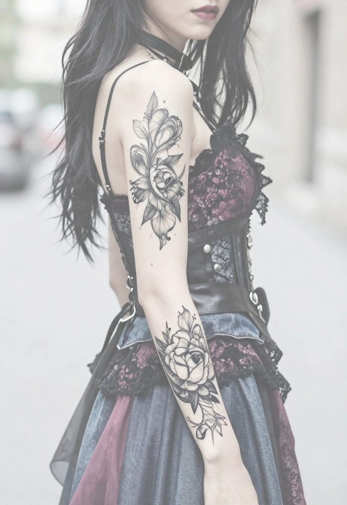17 Gothic-Inspired Beauty Looks Inspired by The Girl with the Dragon Tattoo - 9. Layered Clothing Styles 1