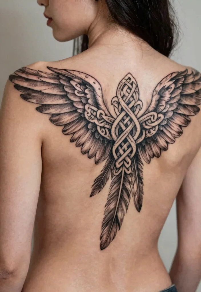 18 Angel Wings Tattoo on Back Ideas Bold Symmetrical and Iconic - 18. Cultural Variations of Wings 1